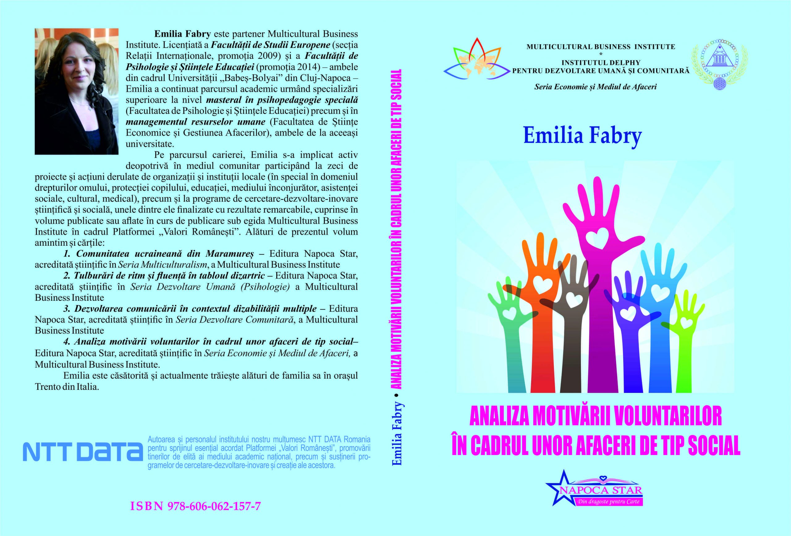 Analiza motivăii voluntarilor - Emilia Fabry